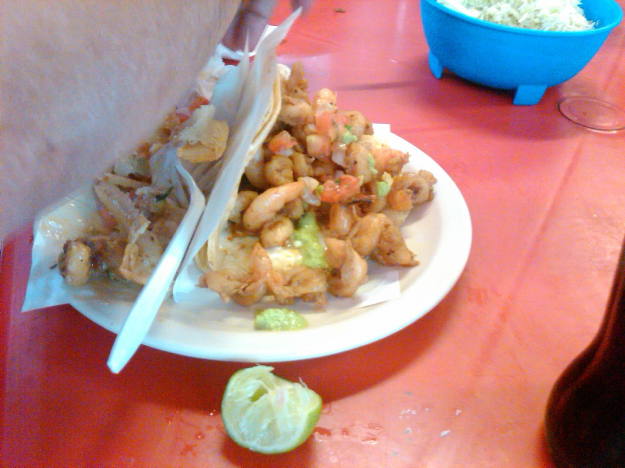 Orden de tacos del Mazateño